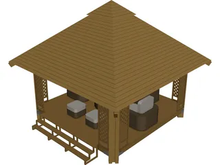 Gazebo 3D Model preview