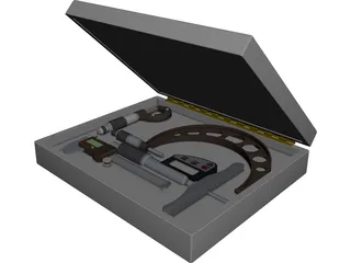 Measuring Instruments 3D Model preview