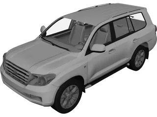 Toyota Land Cruiser (2010) 3D Model preview