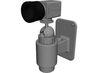 Security Camera 3D Model preview