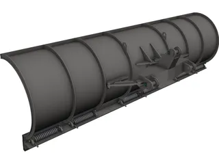 Snow Plow 3D Model preview