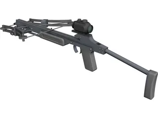 Crossbow 3D Model preview