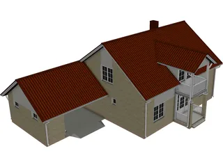 House 3D Model preview