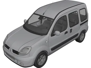 Renault Kangoo 3D Model preview