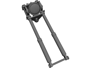 Motorcycle Fork 3D Model preview
