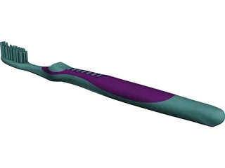Toothbrush Common 3D Model preview