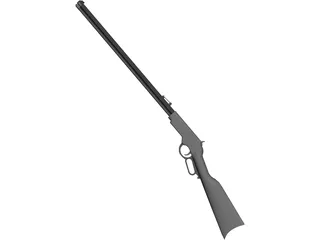 Henry Rifle 3D Model preview