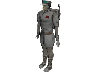 Star Wars Hoth 3D Model preview
