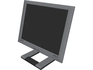 Samsung SyncMaster 172T Display 3D Model preview