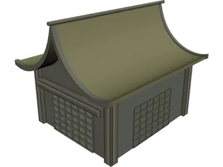 Pagoda 3D Model preview
