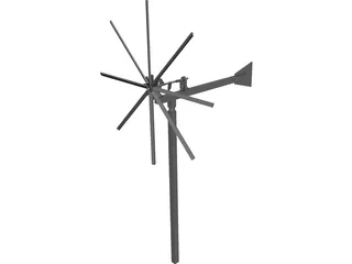Klapotetz 3D Model preview