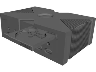 XBox Console 3D Model preview