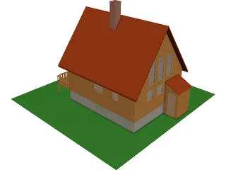 House 3D Model preview