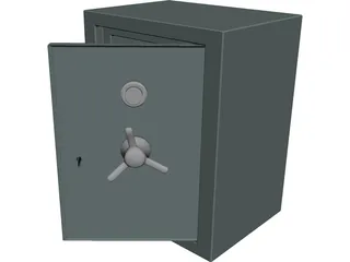 Safe Medium 3D Model preview