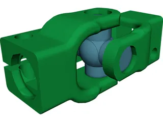 Universal Joint 3D Model preview