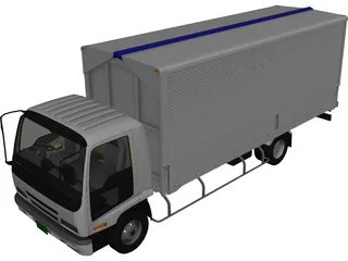 Isuzu Forward V 3D Model preview