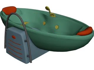 Ultra Bath 3D Model preview