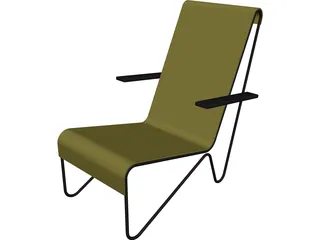 Home Design Chair 3D Model preview