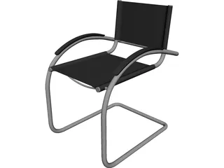 Breuer Cesca 3D Model preview