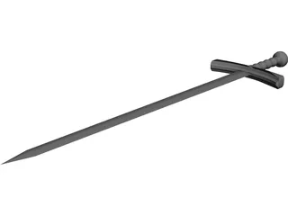 Sword 3D Model preview