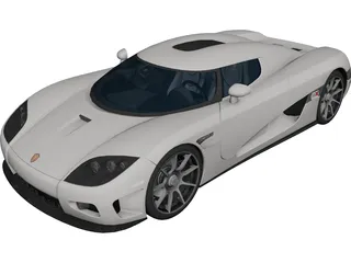 Koenigsegg CCX 3D Model preview