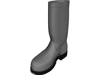 Boot 3D Model preview