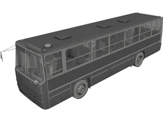 Ikarus 260E 3D Model preview