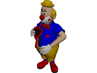 Clown 3D Model preview