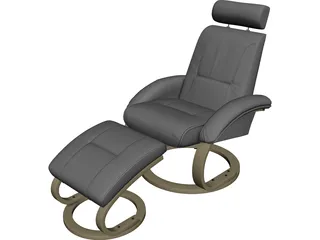 Ikea Chair 3D Model preview