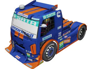 Ford Cargo DF Motorsport 3D Model preview