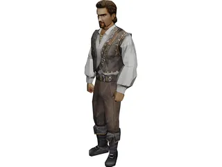 Sailor 3D Model preview