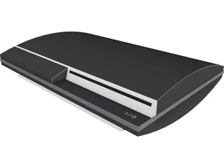 Sony PlayStation 3 3D Model preview