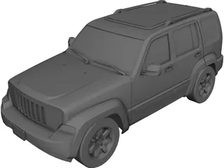 Jeep Liberty (2010) 3D Model preview