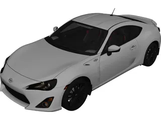 Scion FR-S (2014) 3D Model preview
