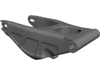Moto2 Swingarm 3D Model preview