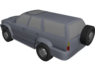 Toyota Hilux 3D Model preview