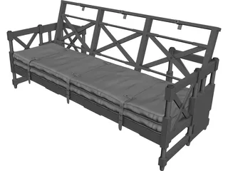 Sofa 3D Model preview