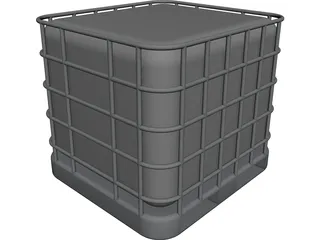 Pallet Mounted Fluid Resevoir 3D Model preview