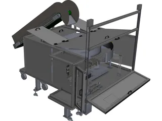 Vibratory Bowl Feeders 3D Model preview