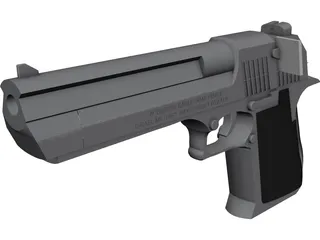 Desert Eagle 3D Model preview