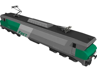 SNCF CC406505 3D Model preview
