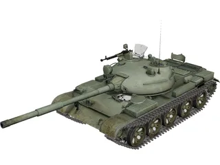 T-62 3D Model preview