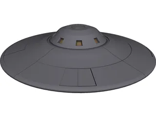 UFO 3D Model preview