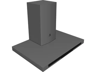 Electrolux EFL 10550 DX 3D Model preview