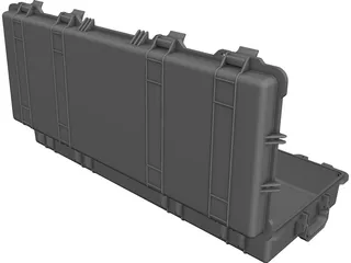 PE-1700 Weapon Pelican Case 3D Model preview