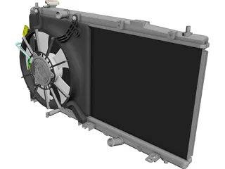 Radiator 3D Model preview