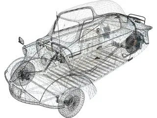 Messerschmitt KR-200 3D Model preview