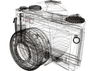 Camera Cosina 3D Model preview