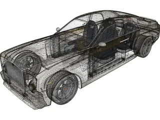 Rolls-Royce Phantom Coupe 3D Model preview