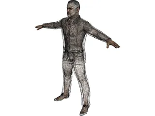Man 3D Model preview